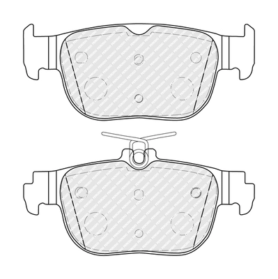 Set placute frana