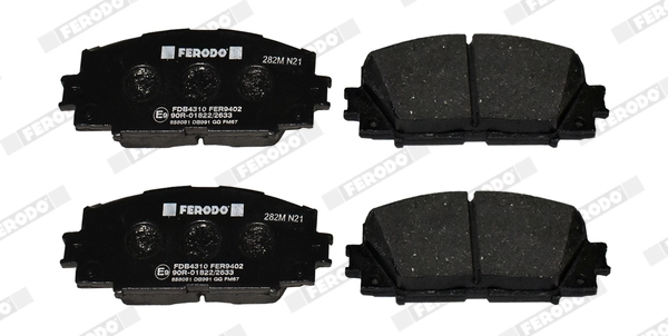 Set placute frana