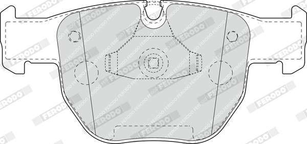 Set placute frana