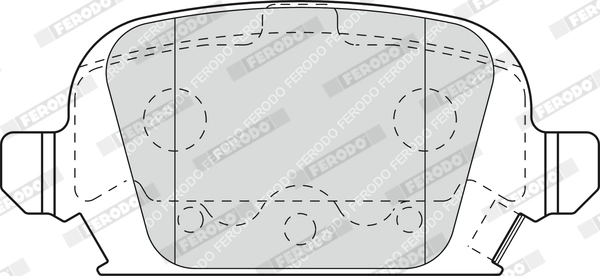 Set placute frana