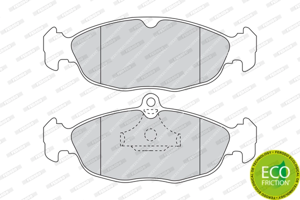 Set placute frana