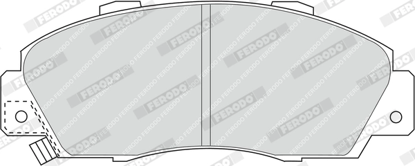 Set placute frana