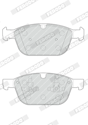 Set placute frana