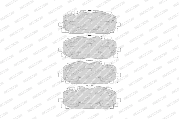 Set placute frana