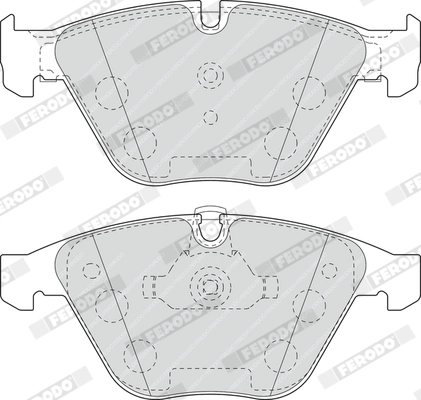 Set placute frana
