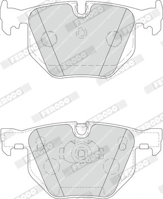 Set placute frana