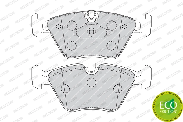 Set placute frana