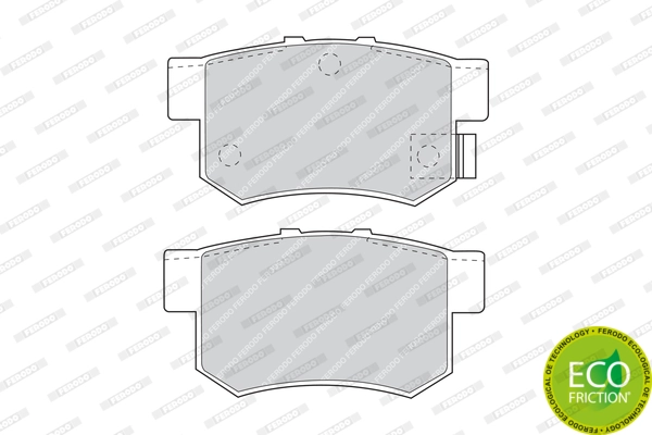 Set placute frana