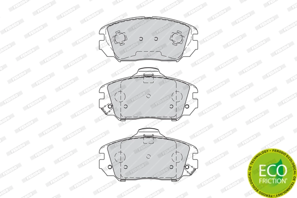 Set placute frana
