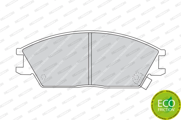 Set placute frana