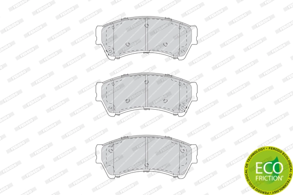 Set placute frana