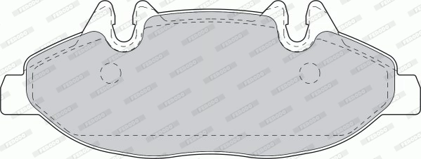 Set placute frana