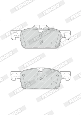 Set placute frana