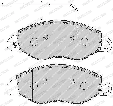 Set placute frana