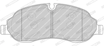 Set placute frana
