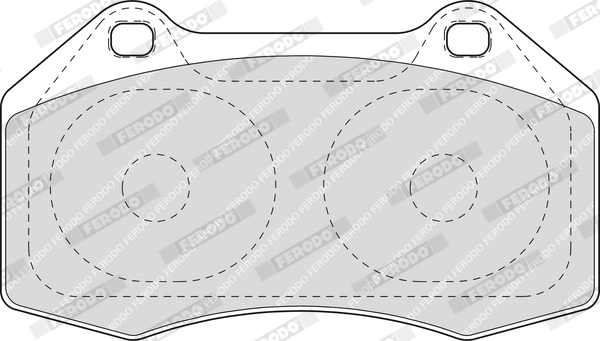 Set placute frana