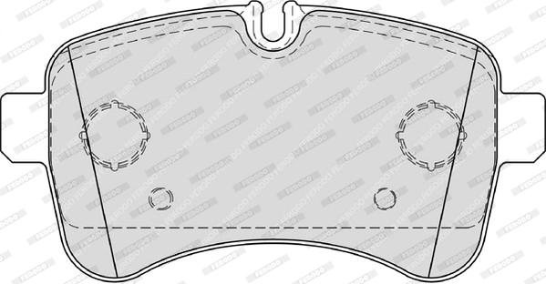 Set placute frana