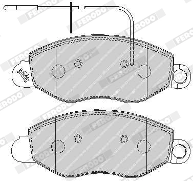 Set placute frana