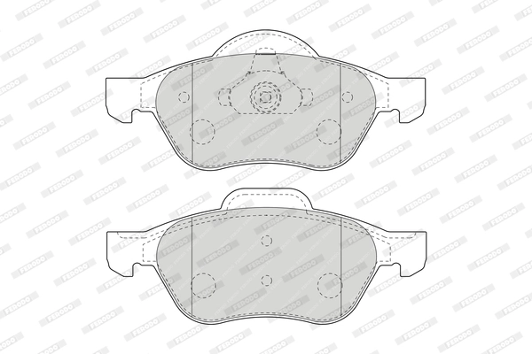 Set placute frana
