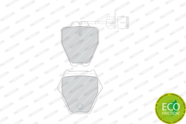 Set placute frana
