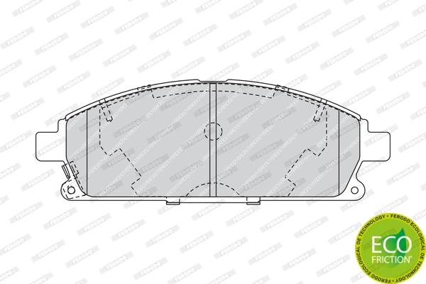 Set placute frana