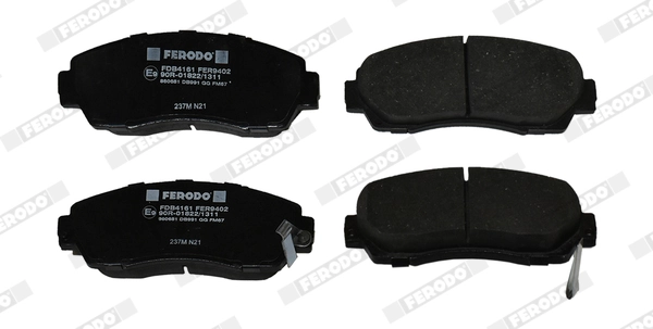 Set placute frana