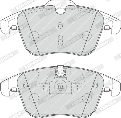 Set placute frana