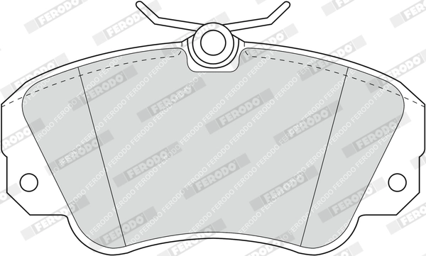 Set placute frana