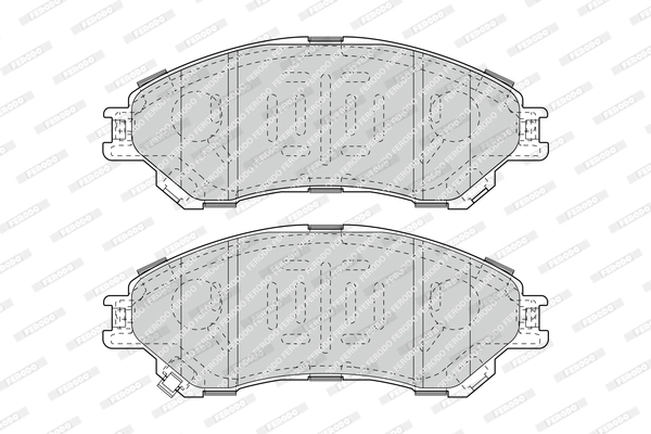 Set placute frana