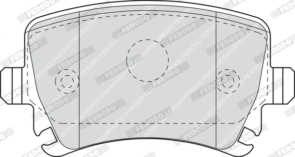 Set placute frana