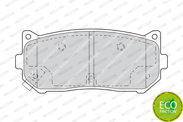 Set placute frana