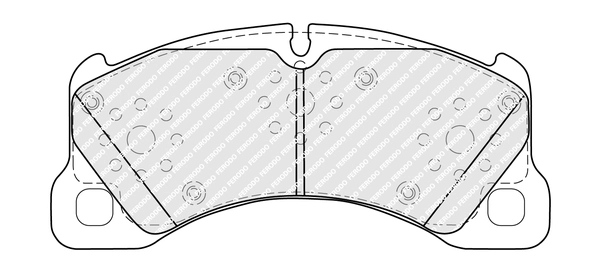 Set placute frana