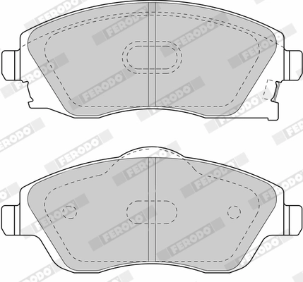 Set placute frana