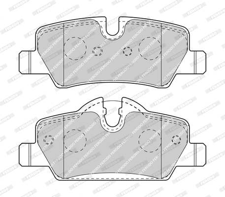 Set placute frana