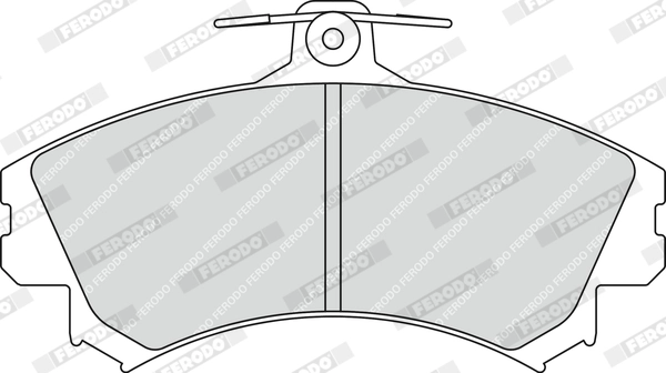 Set placute frana