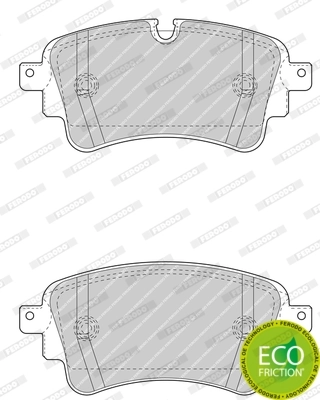 Set placute frana