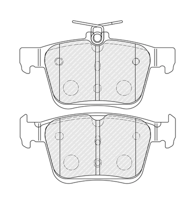 Set placute frana