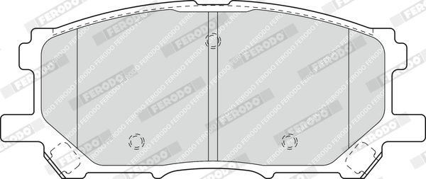 Set placute frana