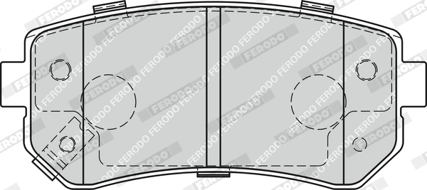 Set placute frana