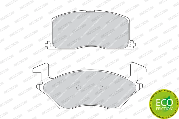 Set placute frana