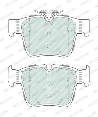 Set placute frana