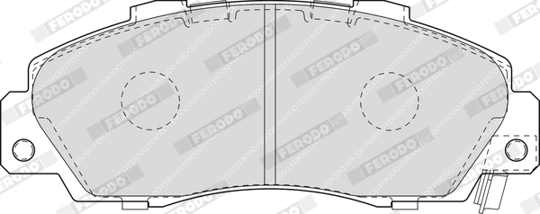 Set placute frana