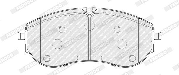 Set placute frana