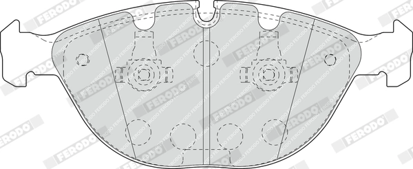 Set placute frana