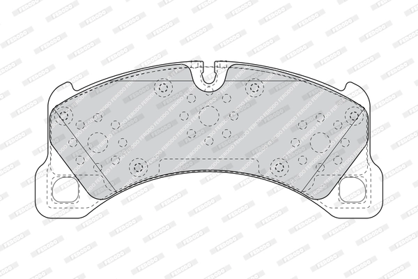 Set placute frana