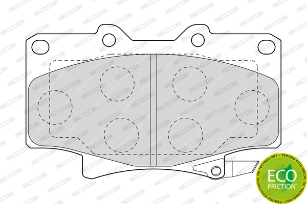 Set placute frana