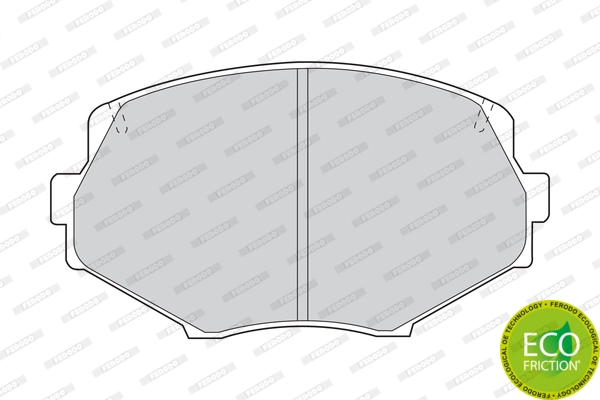 Set placute frana
