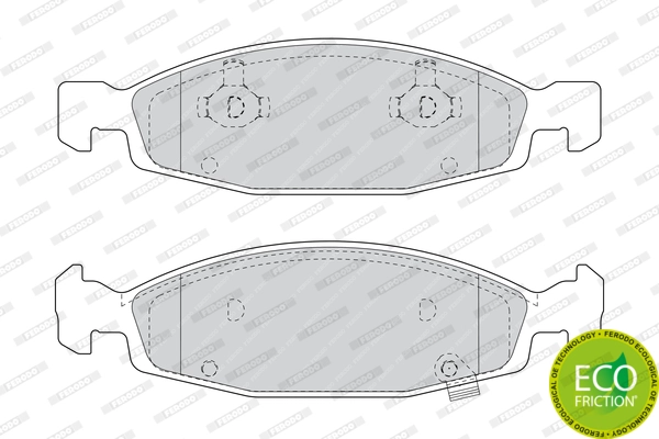 Set placute frana