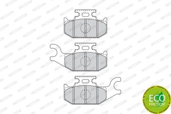 Set placute frana