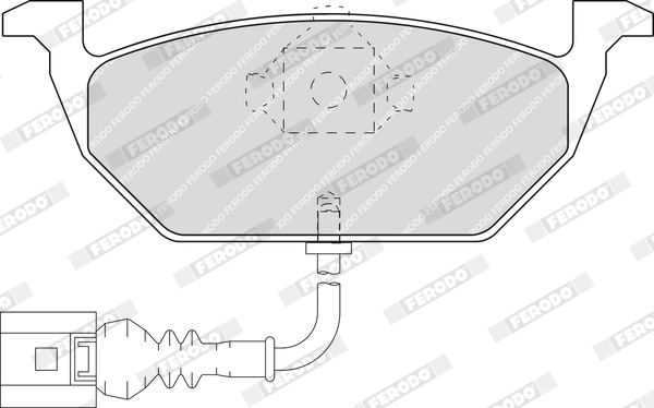 Set placute frana